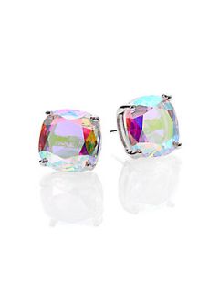 Kate Spade New York Iridescent Faceted Square Stud Earrings  