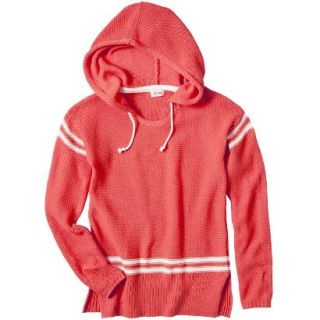 Mossimo Supply Co. Juniors Varsity Hoodie Sweater   Orange XL(15 17)