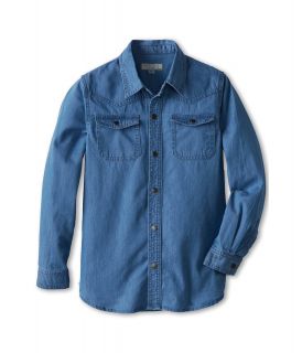 Stella McCartney Kids Daniel Denim Button Down Shirt Boys Clothing (Blue)