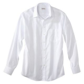 Merona Mens Ultimate Classic Fit Dress Shirt   Buff White L