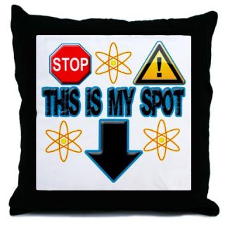  Big Bang Theory Sheldons Spot Throw Pillow