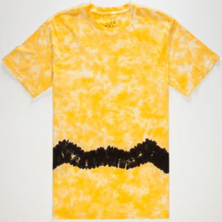 Brown Acid Mens T Shirt Yellow In Sizes Small, Large, X Large, Medium