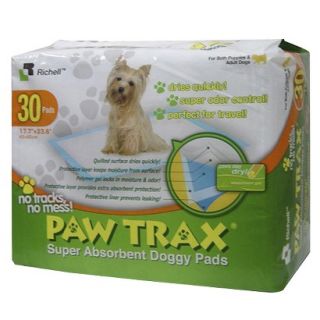 Paw Trax Super Absorbent Training Pads   30 Pack