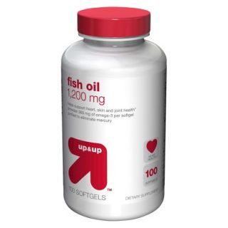 up&up Fish Oil 1200 mg Softgels   100 Count