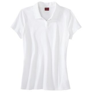 Merona Womens Short Sleeve Polo   Fresh White M