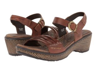 Born Saltona Womens Wedge Shoes (Brown)