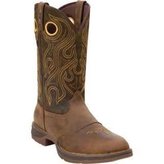 Durango Rebel 12 Inch Saddle Western Boot   Brown, Size 10 1/2 Wide, Model DB