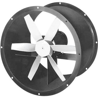 TPI Tubeaxial Direct Fan   4600 CFM, 18 Inch, Single Phase, Model TXD18 1