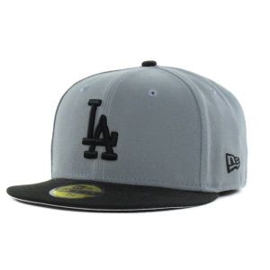 Los Angeles Dodgers New Era MLB FC Gray Black 59FIFTY Cap