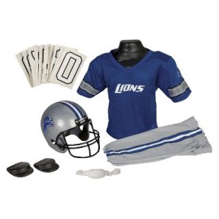 Franklin Sports NFL Lions Deluxe Uniform Set   Medium