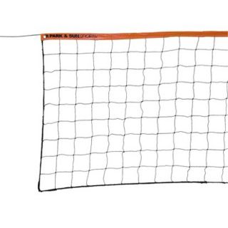 Park & Sun Sports VN 3S Steel Cable Volleyball Net   Orange