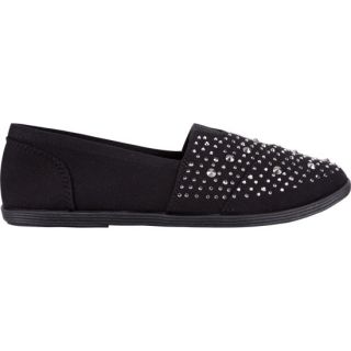 Stud Stretch Womens Slip On Shoes Black In Sizes 10, 6.5, 7, 8.5, 5.5, 9,