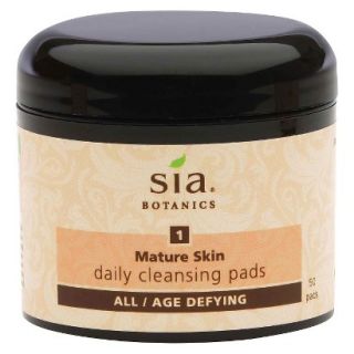 Sia Botanics Daily Cleansing Pads   Mature Skin (50 Count)