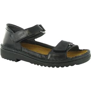 Naot Womens Nicky Black Madras Sandals, Size 35 M   63035 030