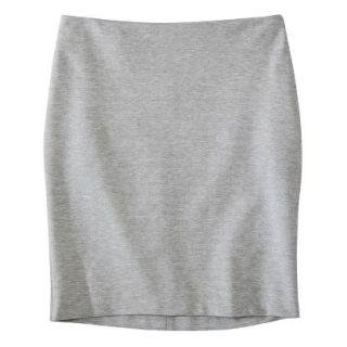 Merona Petites Ponte Pencil Skirt   Gray 10P