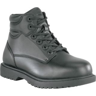 Grabbers Kilo 6In. Steel Toe EH Work Boot   Black, Size 8, Model G0019