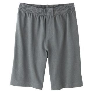Boys Knit Lounge Shorts   Charcoal M