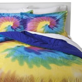 Rainbow Tie Dye Comforter Set   Full/Queen