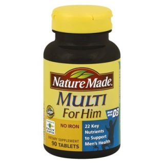 Nature Made Multivitamin for Him Tablets   90 Count