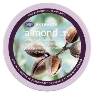 Boots Extracts Almond Body Scrub   6.7 oz