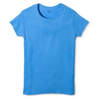 C9 by Champion Womens Seamless Tee   Blue S