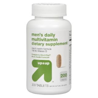 up&up Mens Daily Multivitamin Tablets   200 Count