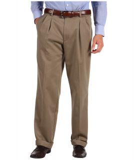 Dockers Mens Comfort Waist Khaki D3 Classic Fit Pleated Mens Casual Pants (Brown)