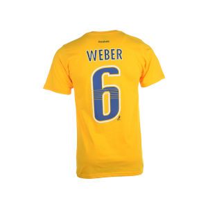 Nashville Predators Shea Weber Reebok NHL Premier Player T Shirt
