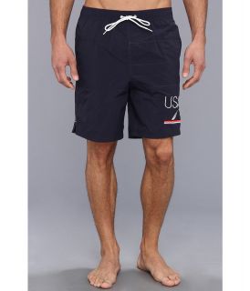 Nautica USA Swim Trunk Mens Swimwear (Navy)