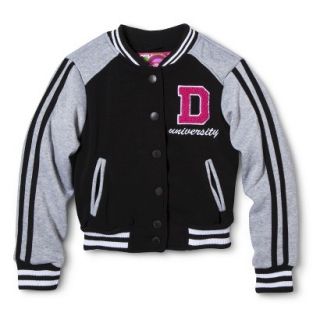 Dollhouse Girls Varsity Jacket   Black 16