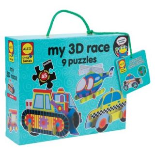 Alex Toys Little Hands My 3D Race Puzzles