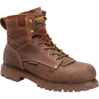 Carolina Waterproof Work Boot   6 Inch, Size 11 Wide, Model CA7028