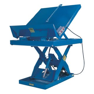 Vestil Lift & Tilt Scissor Table   3,000 lb. Capacity, 48 Inch L x 36 Inch W,