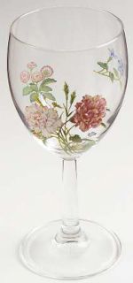 Noritake Gourmet Garden (White,Sri Lanka/Japan) 12 Ounce Glassware Goblet, Fine