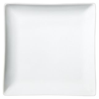 Threshold Square Dinner Plate Set of 4   White