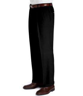 Wool/Cashmere Plain Front Trouser Extended Sizes JoS. A. Bank