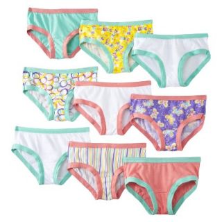 Fruit Of The Loom Girls 9 pack Hipster Underwear   Assorted Colors 8
