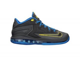 LeBron XI Max Low (3.5y 7y) Kids Basketball Shoes   Dark Grey