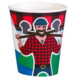 LumberJack 9 oz. Paper Cups