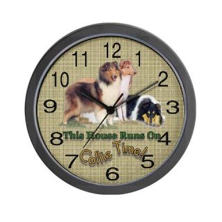  Collie Gifts Wall Clock