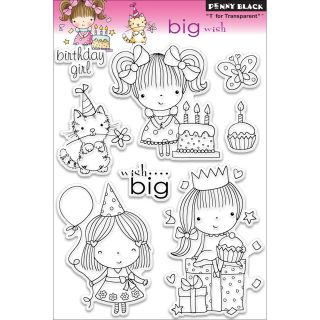 Penny Black Big Wish Clear Stamps