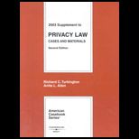 Privacy Law Supplement