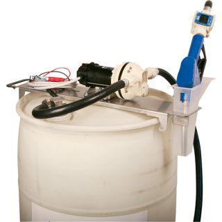 LiquiDynamics DEF Drum Topper with Automatic Shutoff   Stainless Steel Nozzle,