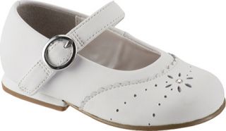 Infant/Toddler Girls Stride Rite Camila MJ   White Leather Mary Janes