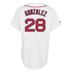 Boston Red Sox Adrian Gonzalez Majestic MLB Player Replica Jersey MD