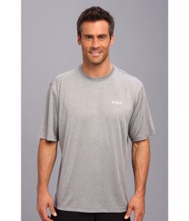 Fila Short Sleeve Top Mens Short Sleeve Pullover (Gray)