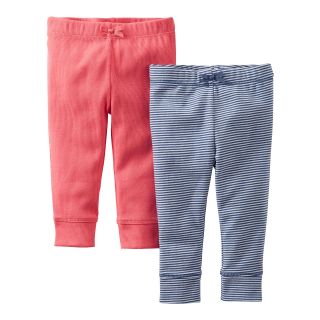 Carters 2 pk. Pants   Girls newborn 24m, Pink, Pink, Girls