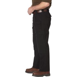 Gravel Gear 7 Pocket Tactical Pant with Teflon   Black, 40 Inch Waist x 32 Inch