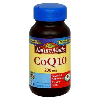Nature Made COQ10 200 mg Softgels   40 Count