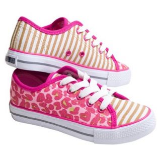 Girls Xolo Shoes Tabby Lace up Sneakers   Cheetah Multicolor 13